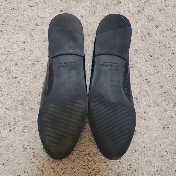 TROTTERS LIZ DARK BLUE LEATHER LOAFERS SHOES SIZE 5 - Picture 9 of 9